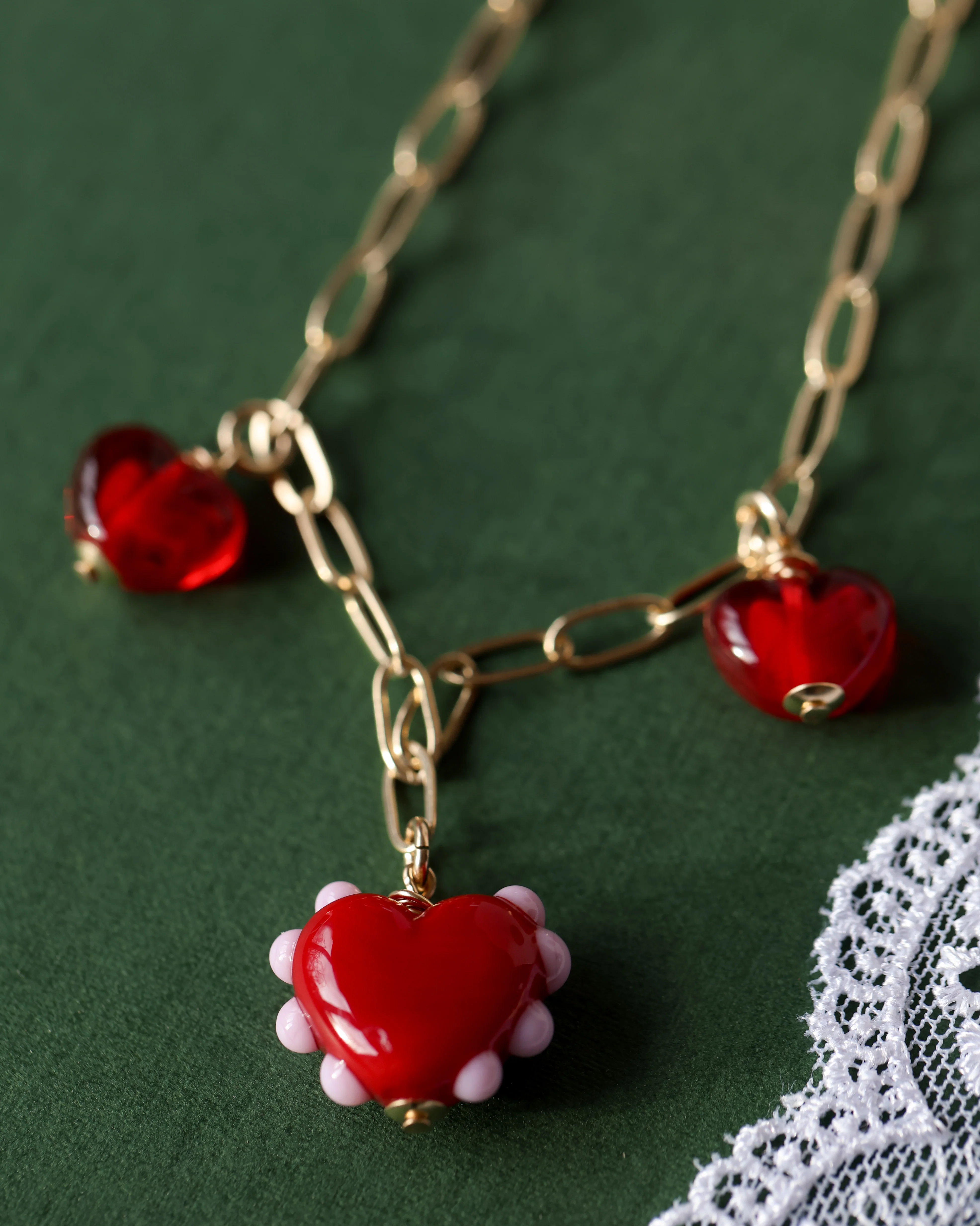 Made with Love Charm Necklace - Image 3