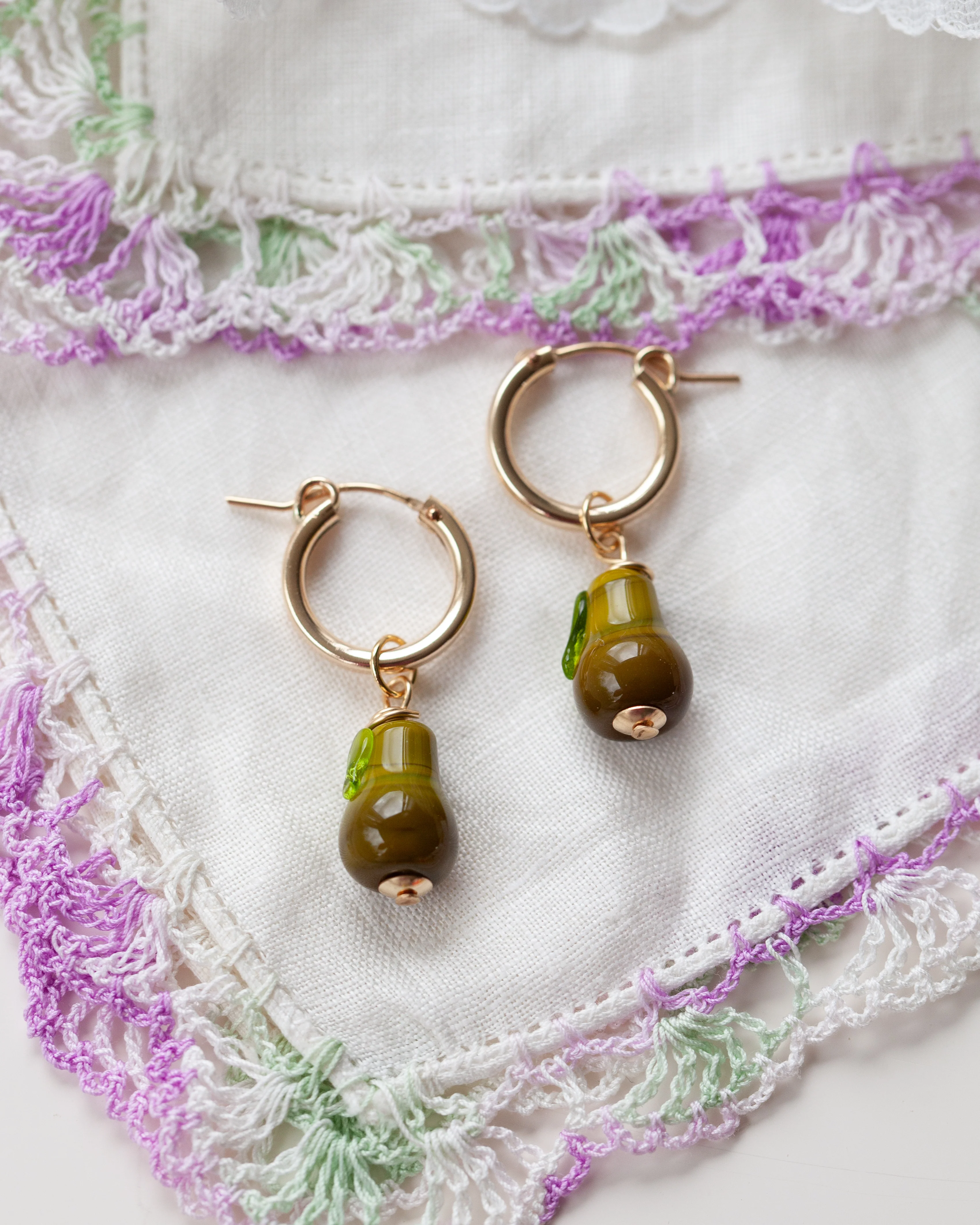 Pear Earrings - Image 3