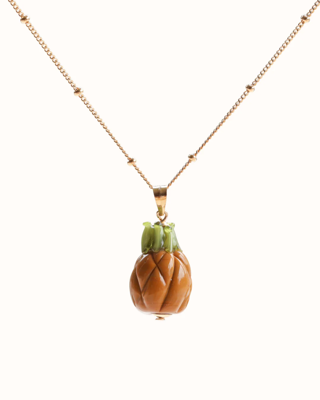Pineapple Charm Necklace