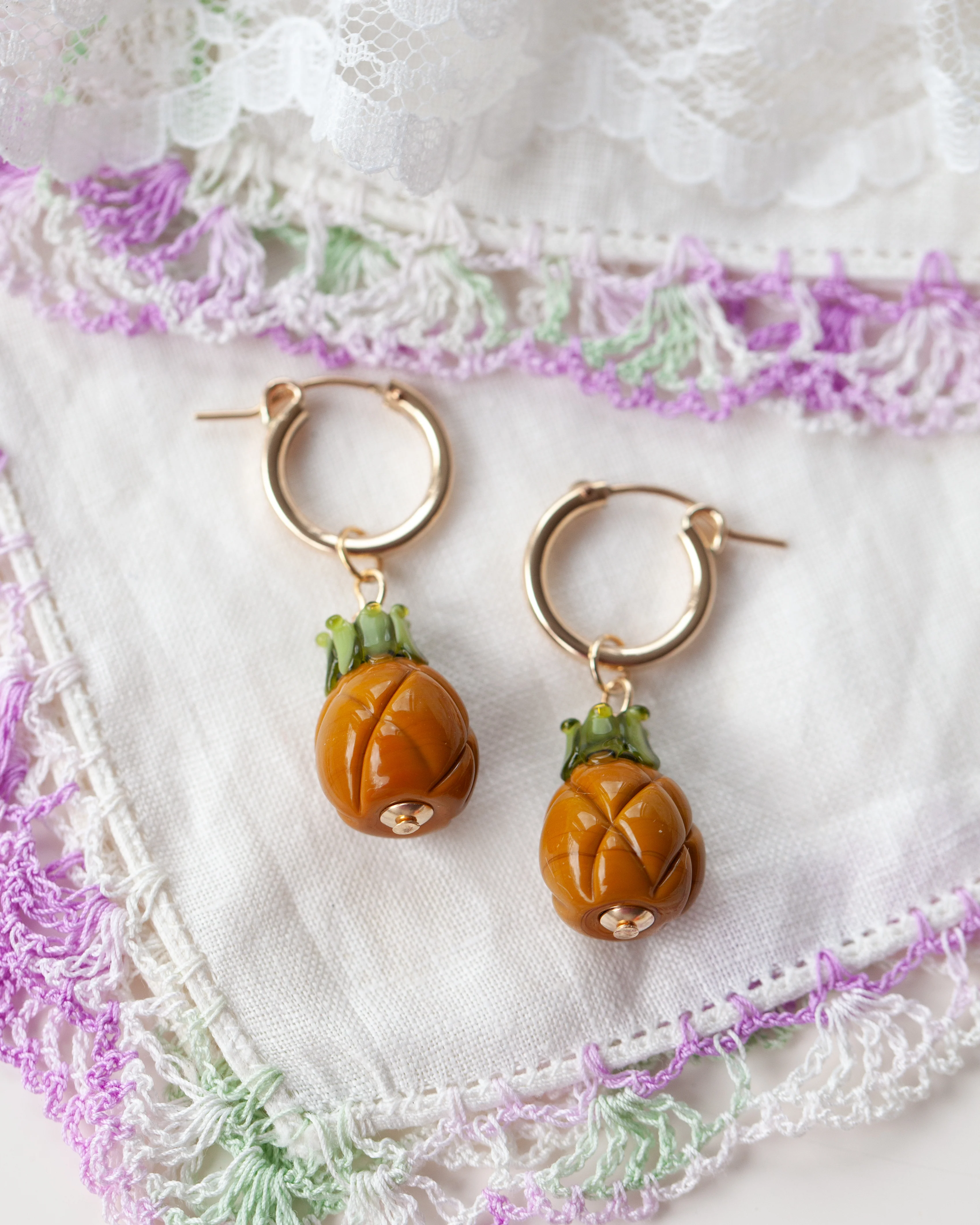 Pineapple Earrings - Image 3