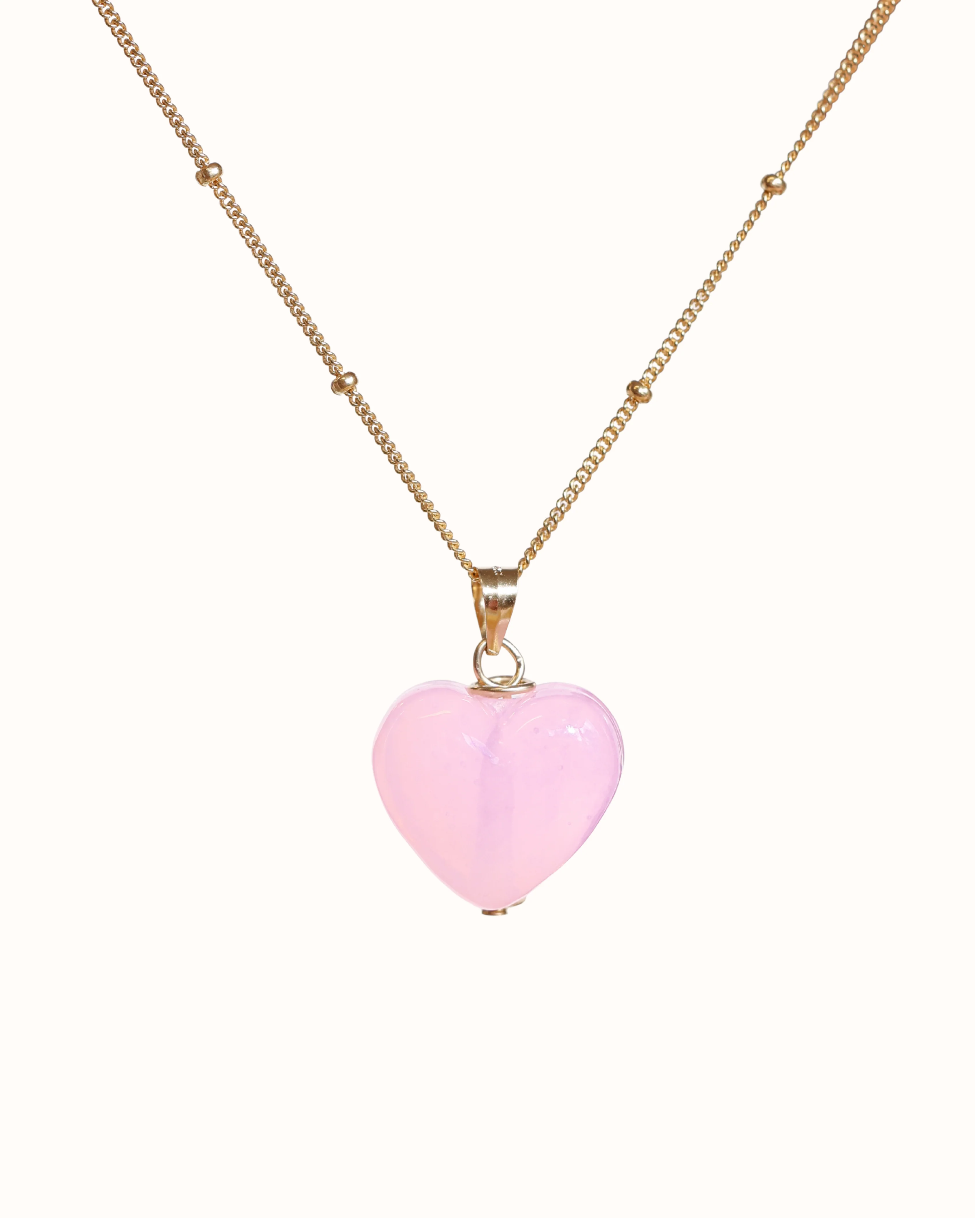Spring Heart Charm Necklace - Image 7