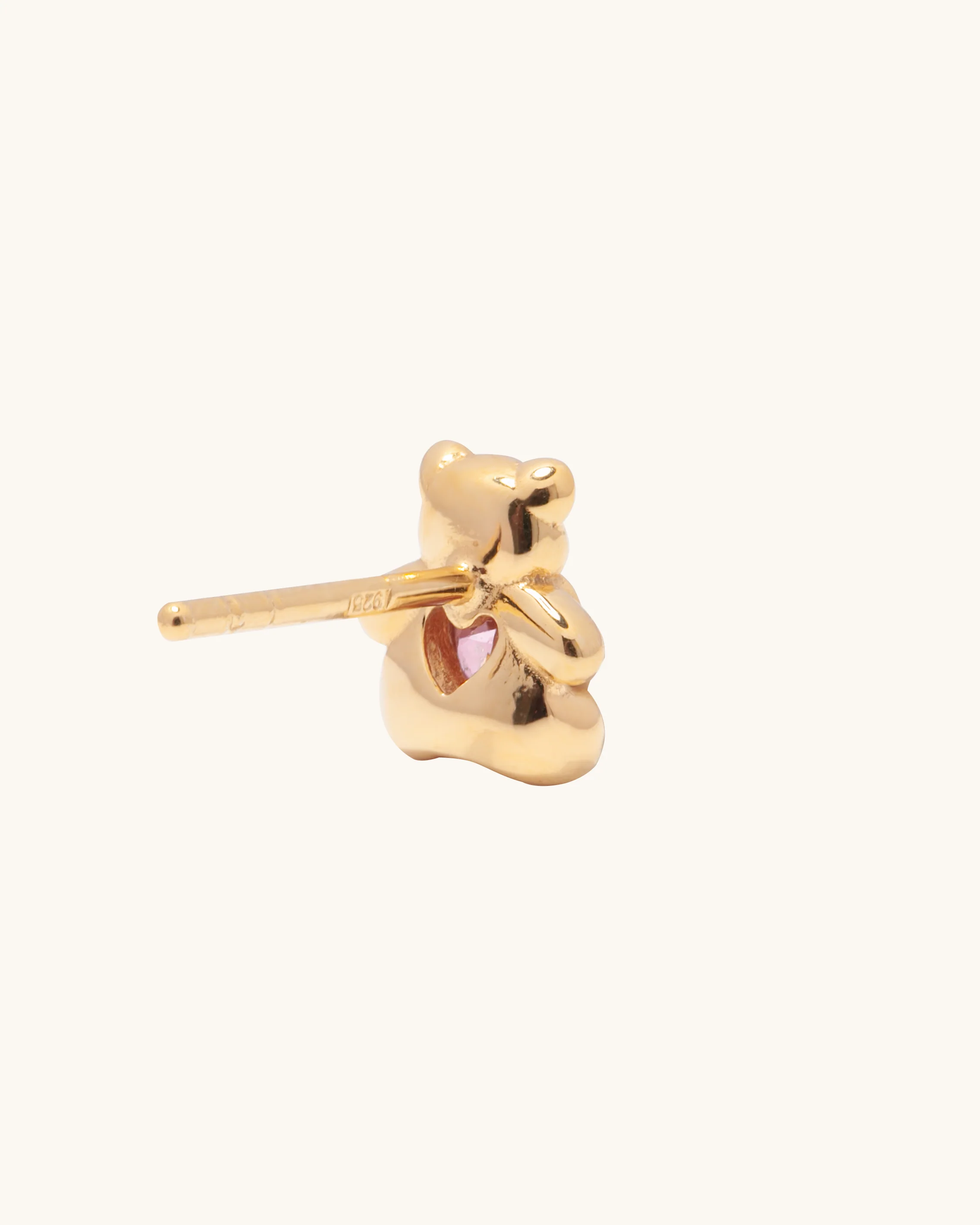 Teddy Bear Stud Earring - Image 7
